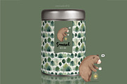 Camping watercolor set, an Animal Illustration by Estudio 812 (Thumbnail 6 of 9)