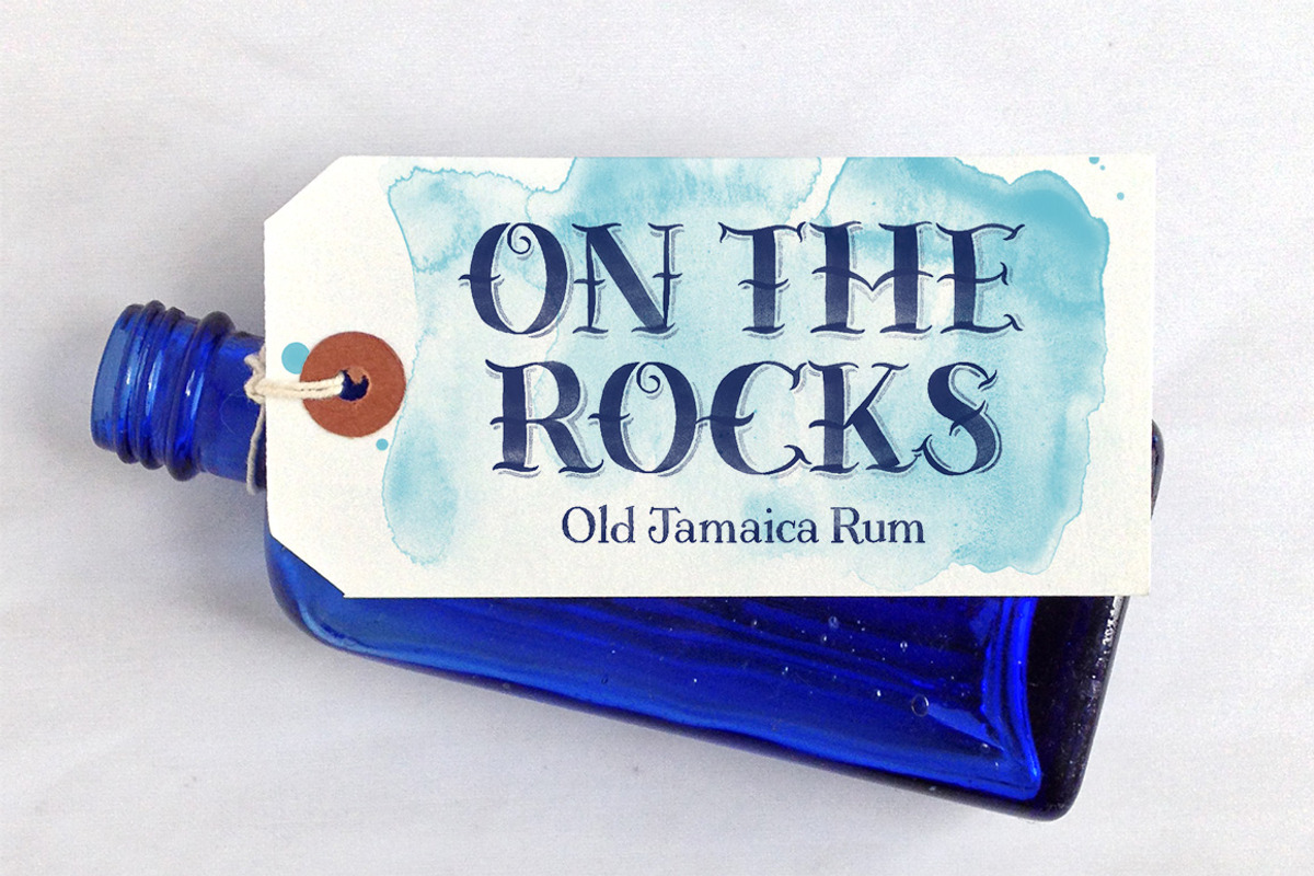 Sailor Bob Watercolour Display Font preview 3