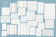 Grandmillennial & Preppy patterns, a Pattern Graphic by Tani Kuzminka (Thumbnail 3 of 26)