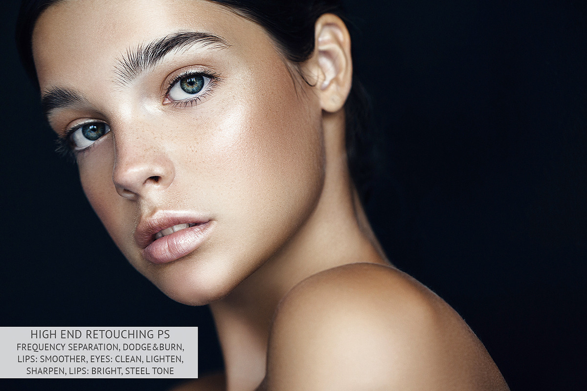 High End Retouching Photoshop Action, a Plug-in Add-On by FixThePhoto (Photo 3 of 32)