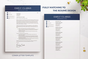 Modern Executive Resume CV Template