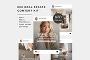 600 Real Estate Templates, a Social Media Template by Instprofi | Studio Estimo (Thumbnail 1 of 12)
