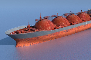 3D LNG Tanker