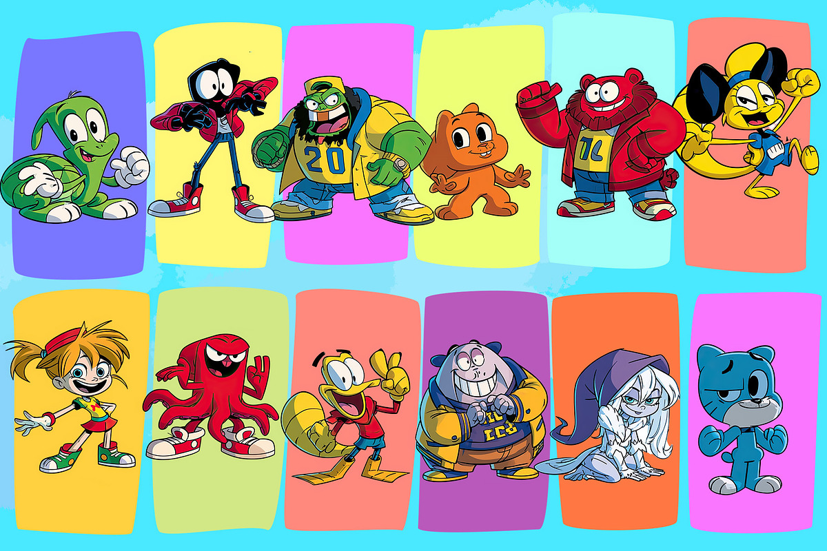 WACKY PACK LEAGUE PNG SET, a Person Illustration by XiXong STUDIO (Photo 2 of 6)