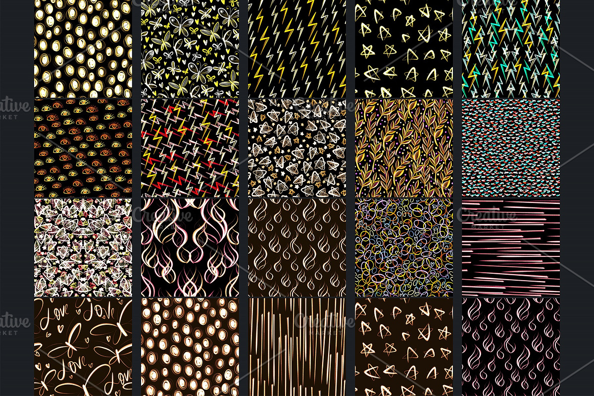 Intensity Pattern Collection, a Pattern Graphic by MarynArts (Photo 7 of 12)