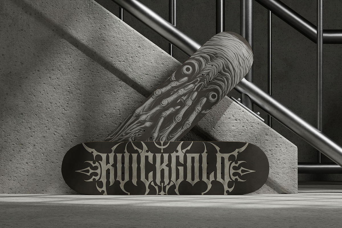 Megasord Typeface, a Blackletter Font by alit design (Photo 20 of 20)