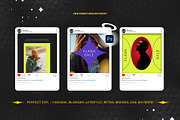 Neon Sales Instagram Template | PSD, a Social Media Template by Azruca (Thumbnail 5 of 6)