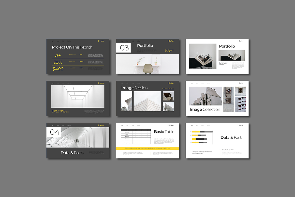 Business Powerpoint Presentation, a Presentation Template by VanillineGraph (Photo 5 of 6)