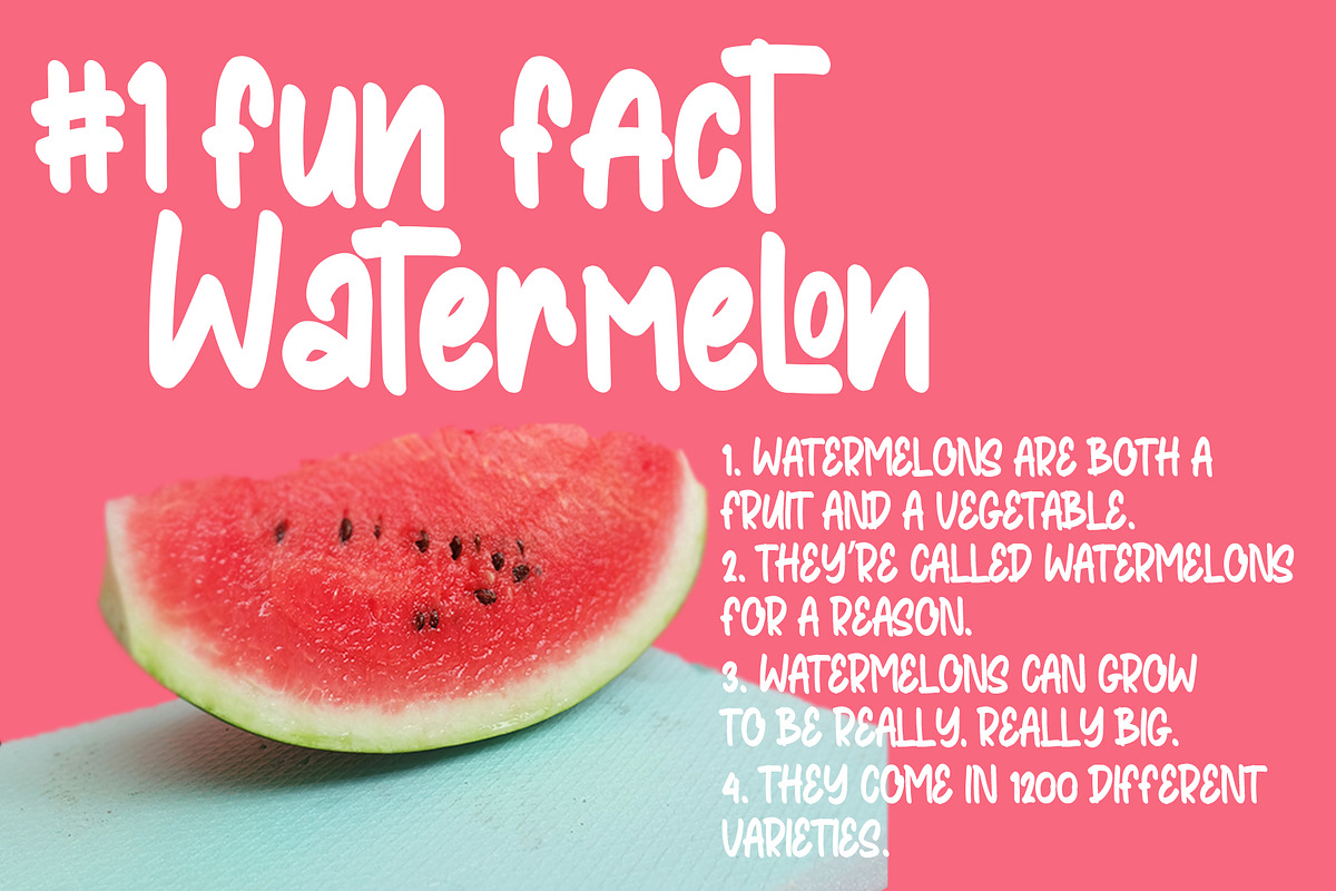 Hannessy Lemonade: Fresh Tasty Fonts preview 4