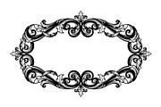 Vintage Ornament Frame Vector Bundle, an Illustration by Creativeshirt (Thumbnail 18 of 51)