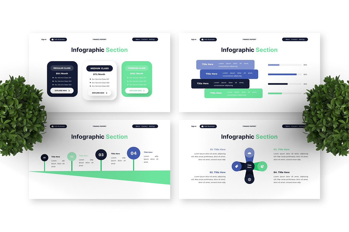 Finance Report - Business GSL, a Presentation Template by Deepslide Studio (Photo 5 of 6)