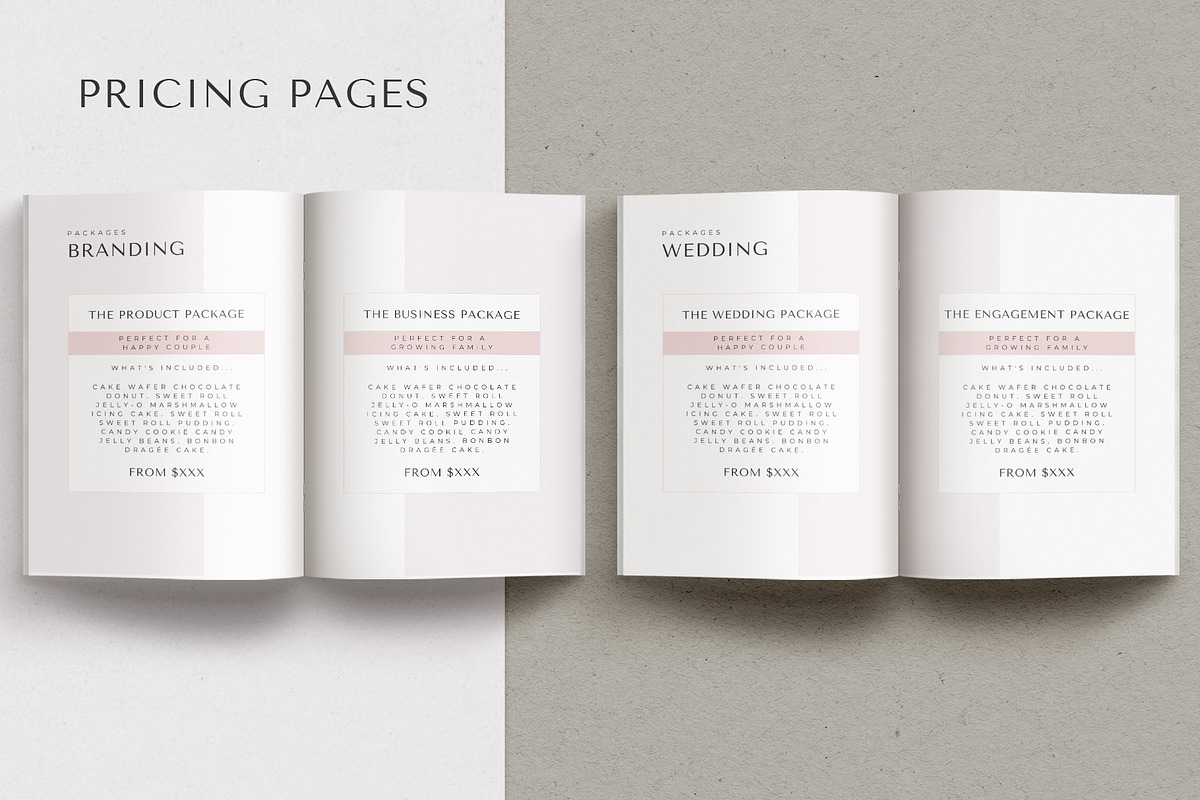 Verona CANVA Pricing Guide, a Magazine Template by Gillian Sarah (Photo 15 of 17)