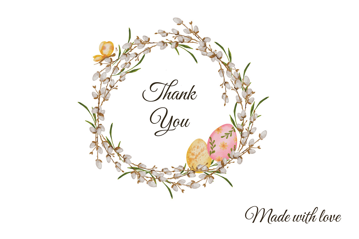Easter Animal Watercolor Clipart Set, a Seasonal Illustration by ZabolotnaArt (Photo 14 of 14)