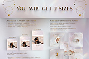 Spiritual Instagram Post Templates, a Social Media Template by Under My Cozy Roof (Thumbnail 7 of 9)
