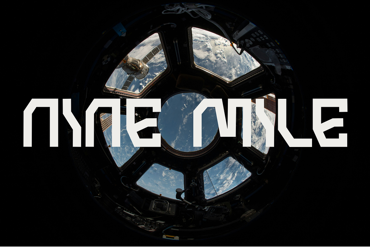 Zyberon – Modern Futuristic Font, a Sans Serif Font by Dm Studio (Photo 2 of 9)