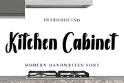 Kitchen Cabinet, a Handwritten Font by FreshTypeINK (Thumbnail 1 of 8)
