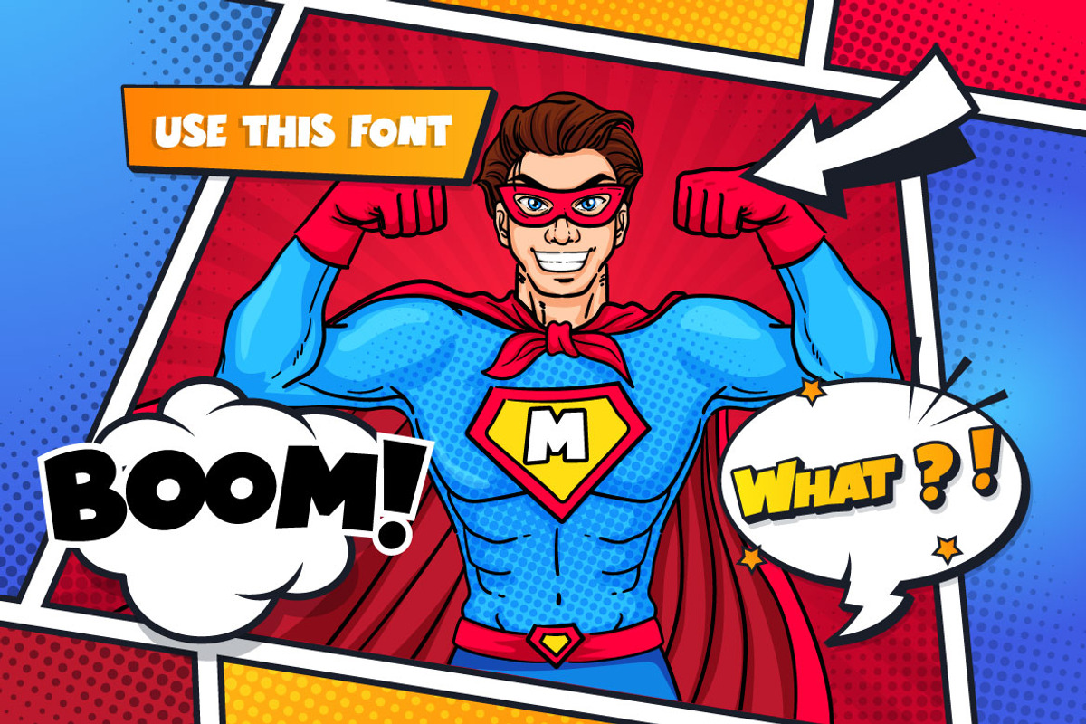 Meeow - Playful Comic Font, a Font by Mightyfire (Photo 2 of 5)