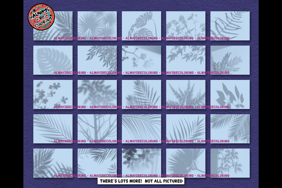 Procreate Shadow Overlay Brush Set, a Brush Add-On by AlwaysBeColoring (Photo 5 of 14)