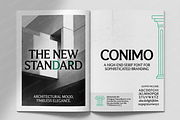 Conimo | A Refined Modern Serif Type, a Serif Font by Astuti Studio (Thumbnail 5 of 23)