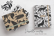 Woodland Wonders: 2 in 1 Graphic Set, a Decorative Illustration by rouxsupplyco (Thumbnail 20 of 32)