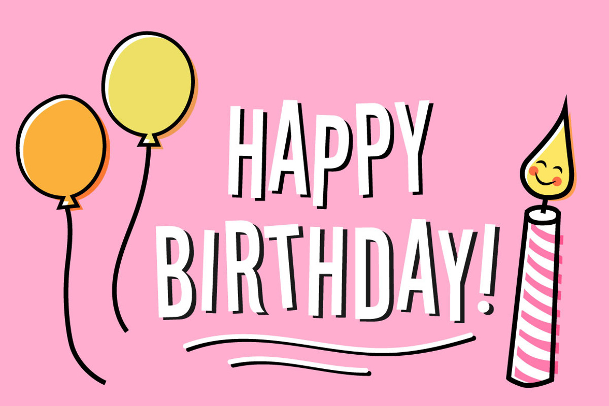 Retro Birthday Graphics, an Illustration by Illustrations by Jessie (Photo 3 of 4)