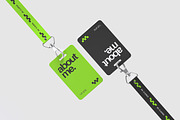 High Quality ID Card Mockup, a Business Card Template by graphicstory (Thumbnail 1 of 4)