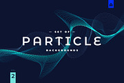 Particle Abstract Backgrounds vol 2, a Templates & Theme by blauananas (Thumbnail 1 of 6)