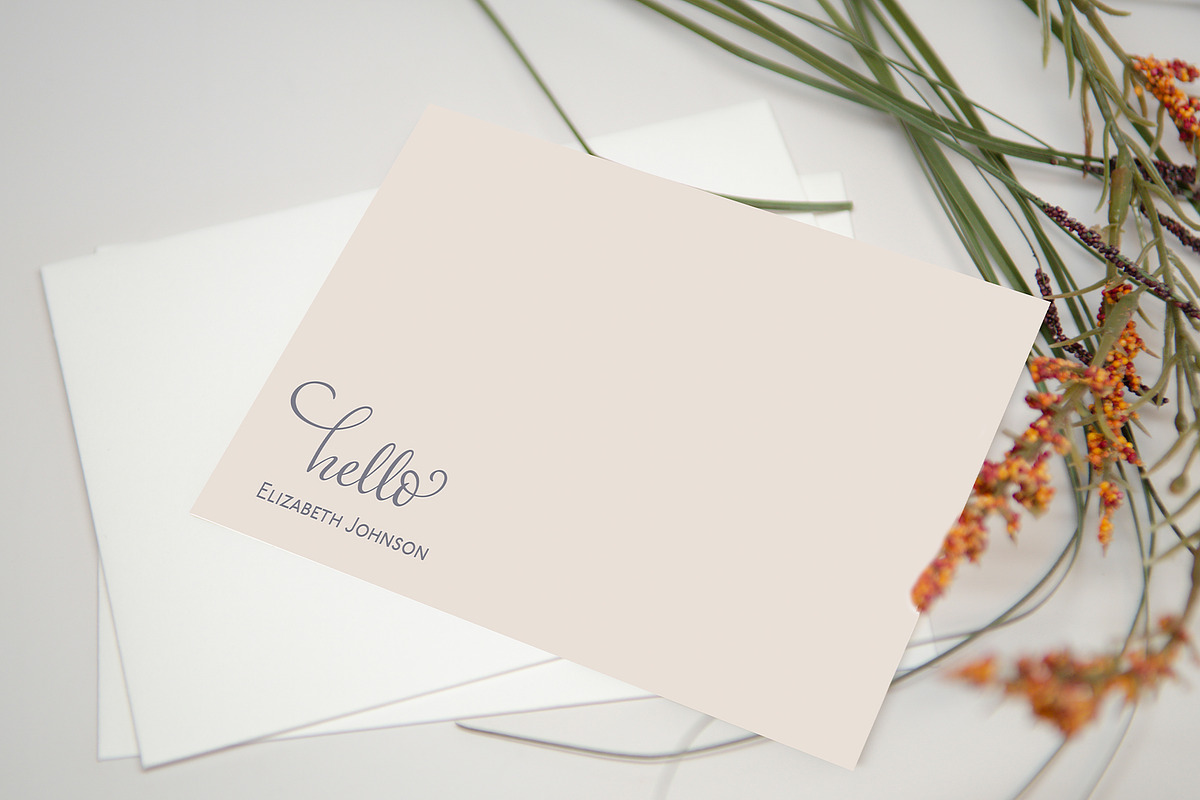 Summer Stationery Mockups, a Print Template by Emalee Roth (Photo 4 of 6)