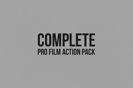 Complete Pro Film Action Pack
