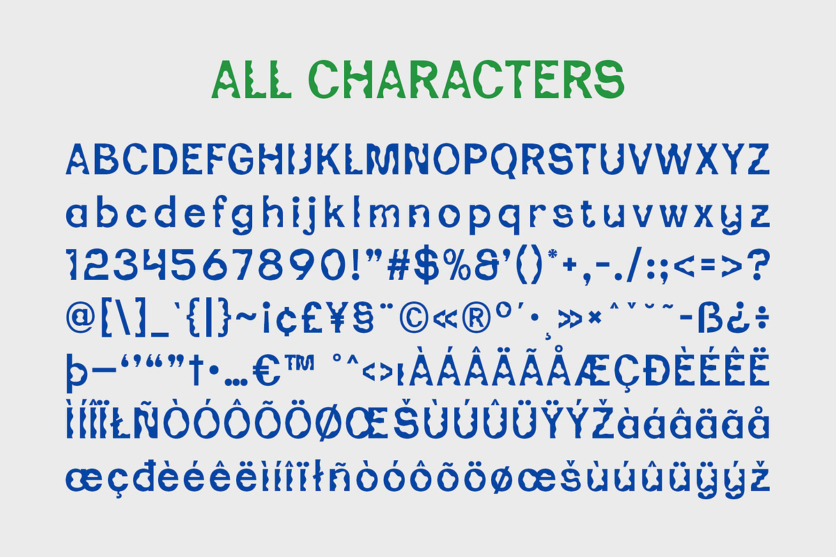 CS Casper – Psychedelic Font, a Sans Serif Font by Craft Supply Co. (Photo 8 of 8)