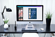 Two Page Media Kit in Navy Blue, a Templates & Theme by ProductiveandFree (Thumbnail 8 of 10)