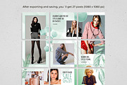 Green - Instagram Puzzle Feed, a Social Media Template by Plan B (Thumbnail 3 of 6)