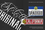 MHM Sandiego, a Blackletter Font by letrasdegs (Thumbnail 4 of 4)