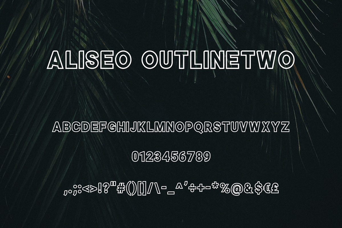 Aliseo Font Family - Sans Serif preview 5