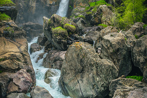 Amazing Cascade du Ray waterfall, a Nature Photo by Alpine Dreams