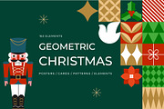Geometric Christmas collection, a Seasonal Illustration by yarynabo (Thumbnail 1 of 13)