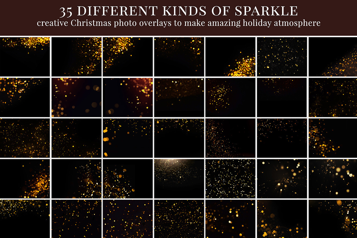 Christmas Sparkle photo overlays, a Layer Style Add-On by BrownLeopard (Photo 3 of 5)