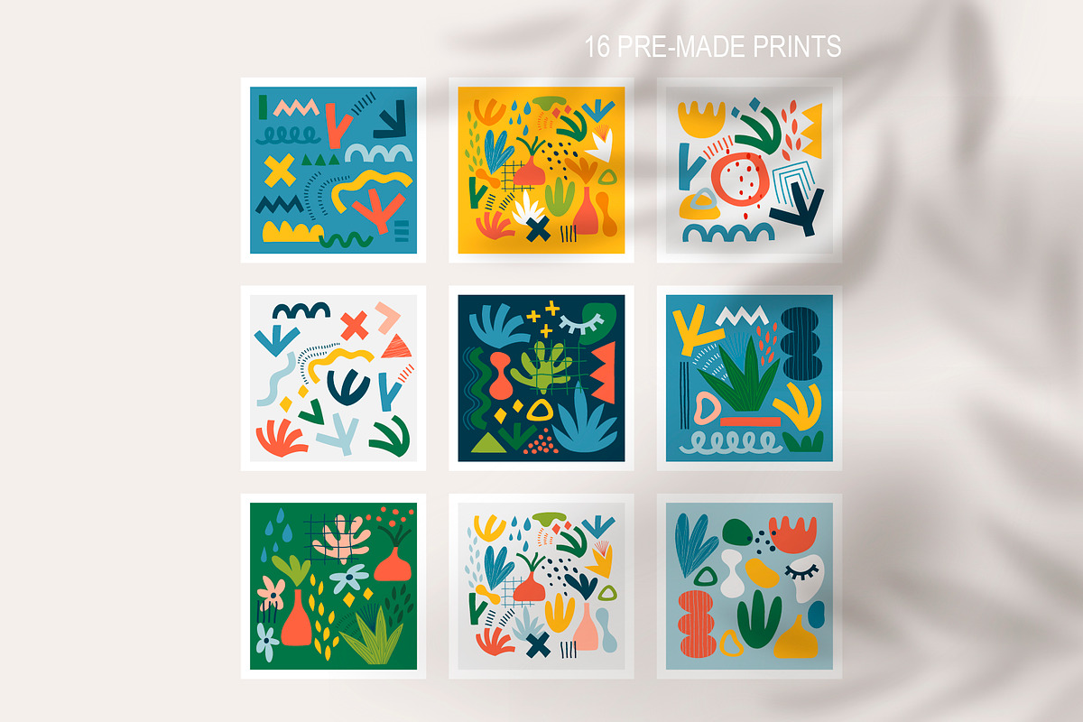 Abstract & Floral Shapes, an Illustration by Aviani (Photo 11 of 13)