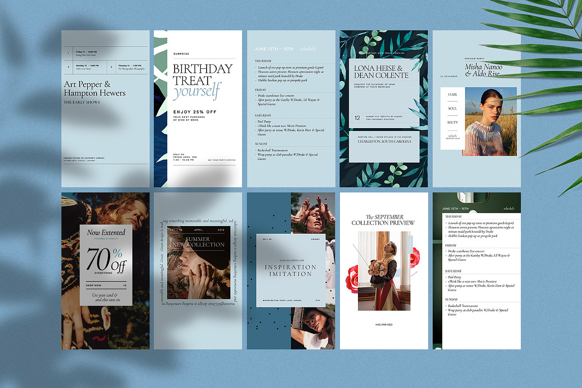 Violin Social Media Kit, a Social Media Template by Amirzhanuly (Photo 10 of 16)