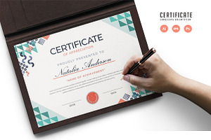 464. Modern Certificate Template