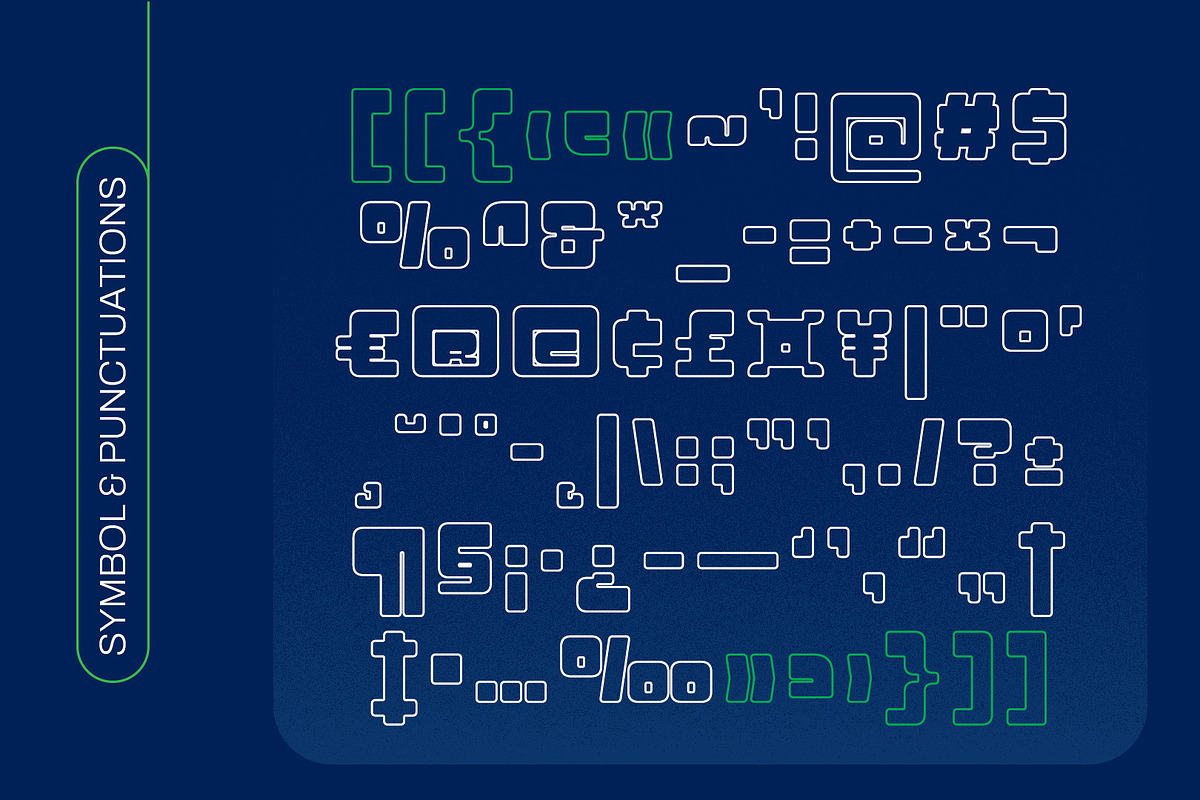 Recubs Outline - Decorative Sans, a Sans Serif Font by CuratedType Studio (Photo 9 of 10)
