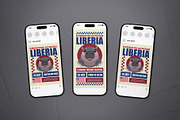 Liberia Independence Day Flyer Set, a Flyer Template by The Good Store (Thumbnail 2 of 2)