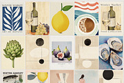 Modern Eclectic Prints & Poster, a Background Graphic by Laras Wonderland (Thumbnail 7 of 9)