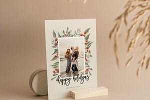 Christmas Card Template CD403