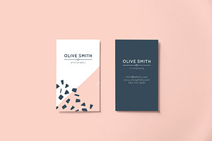 Olive Business Card Template