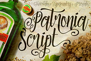 Patronia Script, a Script Font by Twicolabs Fontdation (Thumbnail 1 of 5)