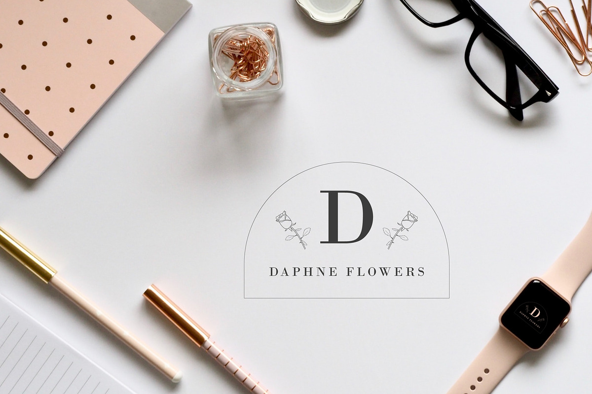 520 A to Z Floral Logos Bundle, a Branding & Logo Template by AN Productions (Photo 27 of 223)