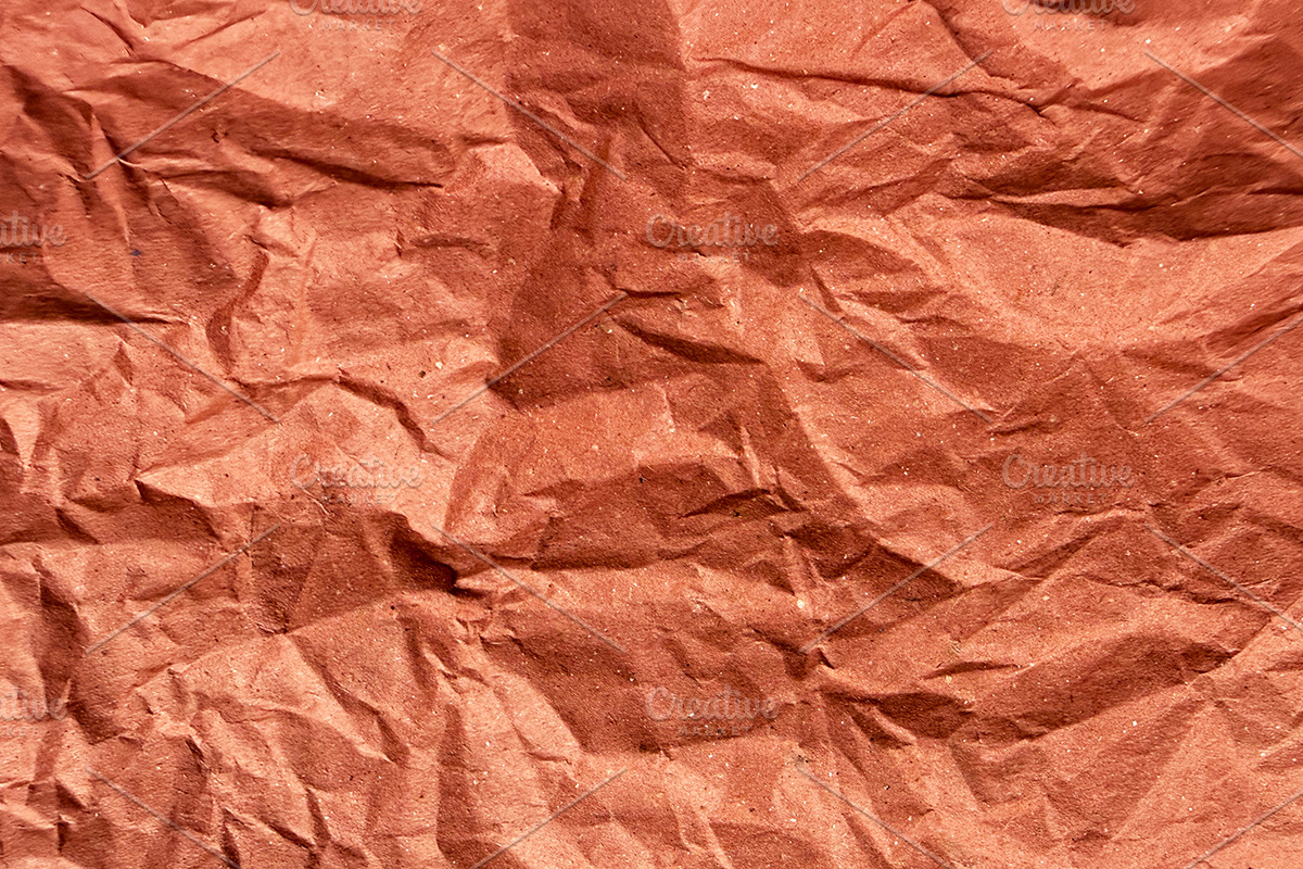 Brown Crumpled Paper Texture Bundle, a Background Photo by Pixeness Studio (Photo 6 of 7)