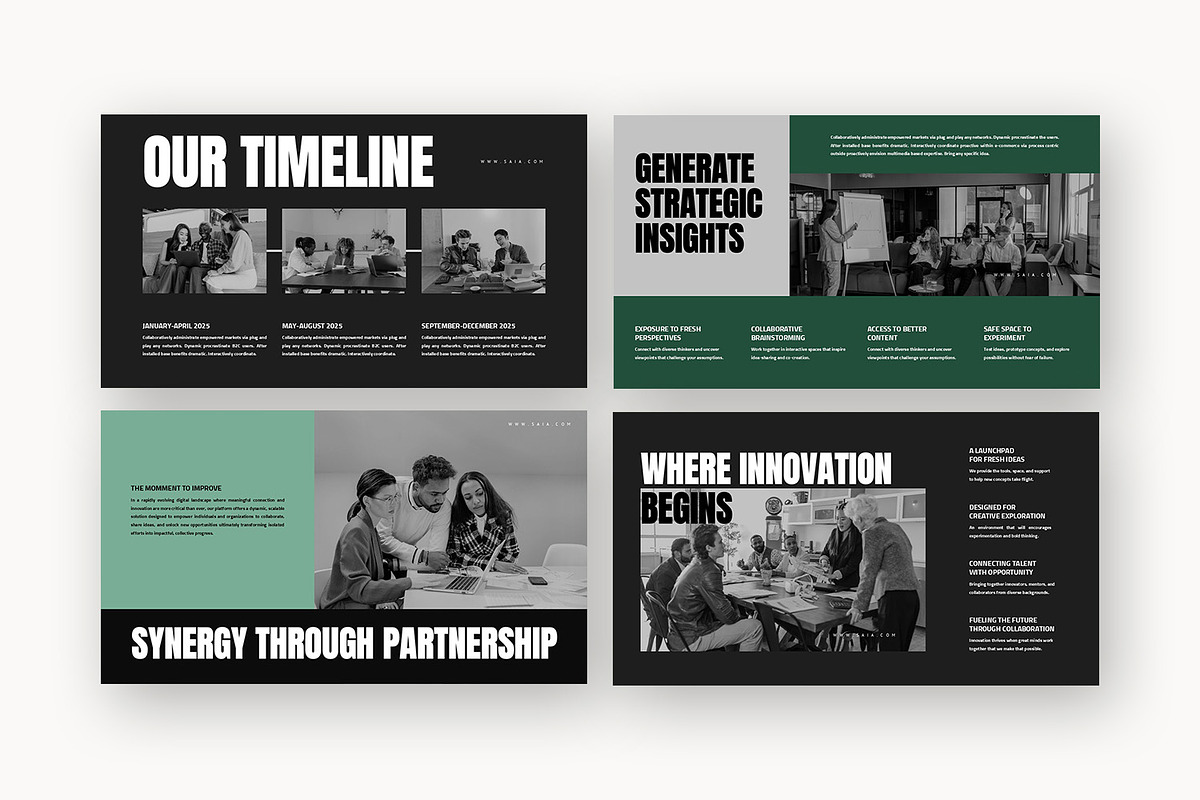 Saia : Project Pitch Google Slides, a Presentation Template by Punkl Camp (Photo 11 of 16)