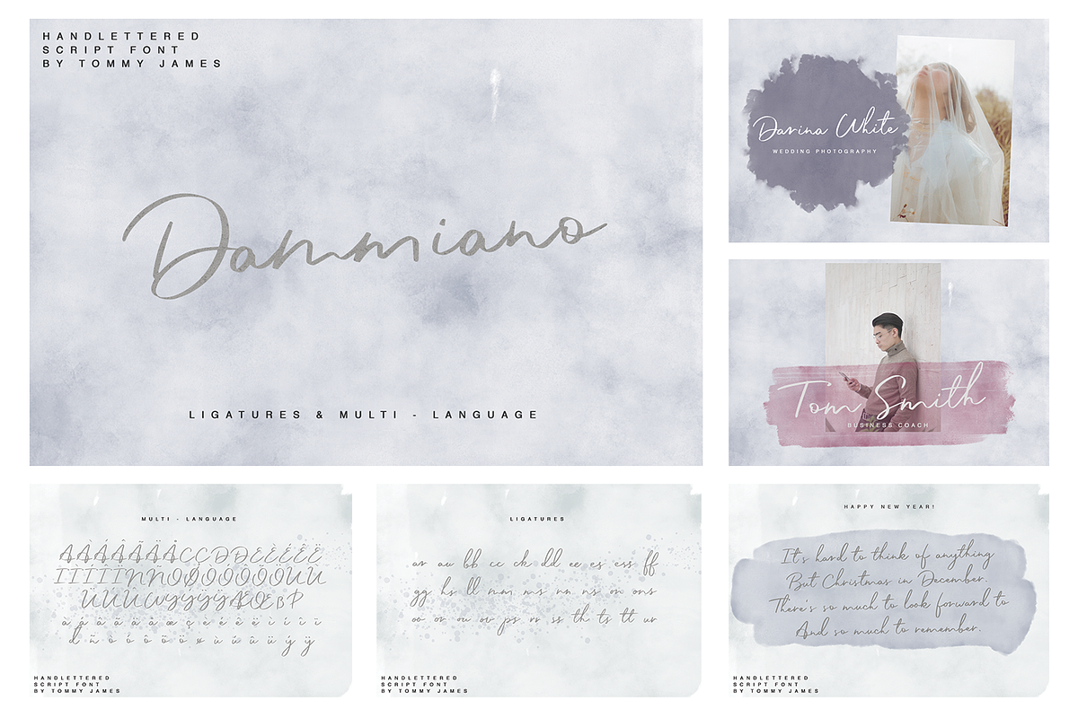 Hand Written Font Bundle 90 in 1, a Script Font by Quothron (Photo 49 of 64)